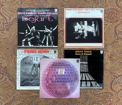 MUSIQUE EXPERIMENTALE 5 x Lps - Pierre Henry

VG+ to EX; VG+ to EX