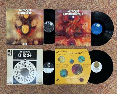 MUSIQUE EXPERIMENTALE 4 disques 33 T - Musique experimentale, musique concrète

VG+...