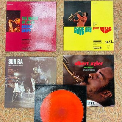 JAZZ 5 disques 33 T - Free Jazz, dont Archie Sheep, Albert Ayler, Sun Ra….

Originaux...
