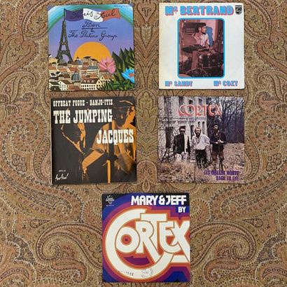 JAZZ 5 x 7'' - Jazz-Funk/Jerk/Psych

VG+ to EX (writings on the back); VG+ to EX
