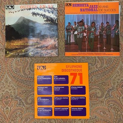 Musique du Monde-Afrique 3 x Lps - Syliphone Editions - Conakry

VG+ to EX (writing...