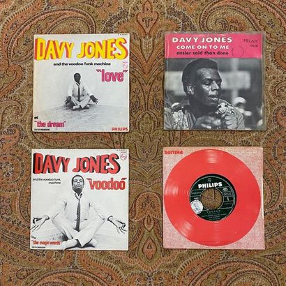 Musique du Monde-Afrique 4 disques 45 T - David Jones and the voodoo funk machine

VG+...