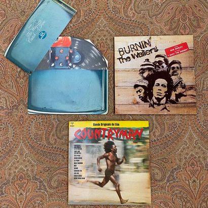 Raggae 3 disques 33 T - Bob Marley, dont "Catch the fire", pochette Zippo et la BOF...