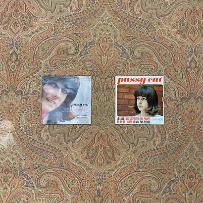 FRANCAIS 2 disques Ep - Pussy Cat 
VG+ à EX (petit manque); EX