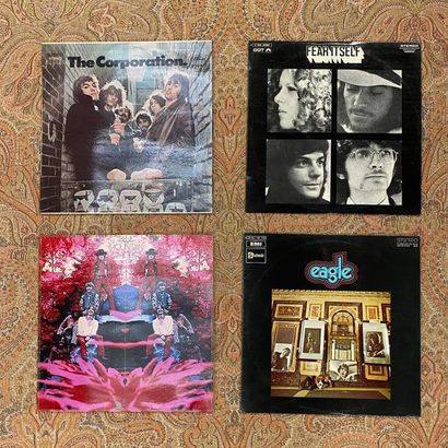 POP ROCK 4 disques 33 T - Psyché américaine

Pressages français originaux 

VG+ à...