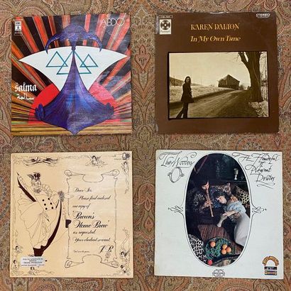 POP ROCK 4 disques 33 T - Folk Rock/Acid Folk 

VG+ à EX; VG à EX (The Wooden O:...