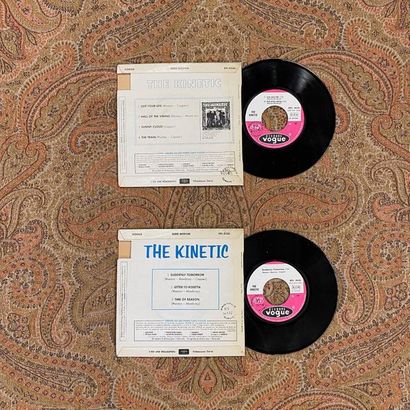 POP ROCK 2 disques Ep - The Kinetic

VG (pochettes découpées au dos); EX 

Garage...