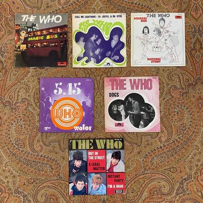 POP ROCK 6 disques Ep/45 T - The Who

VG à VG+ (deux pochettes ouvertes à gauche);...