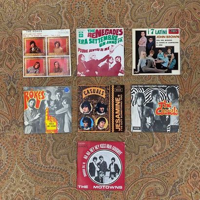 POP ROCK 7 disques Ep/45 T - Garage/Psyché italien

VG+ à EX; VG+ à EX 