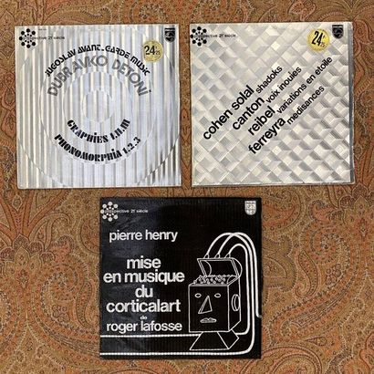 Expérimentale 7 disques 33 T - Expérimentale, série "Prospéctives du 21e siècle"

VG+...