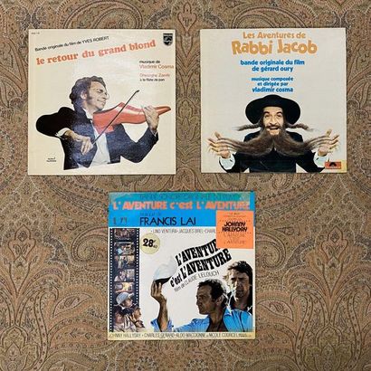BOF 3 x Lps - Original Soundtracks of comic movies

VG to EX (scotch on two covers);...