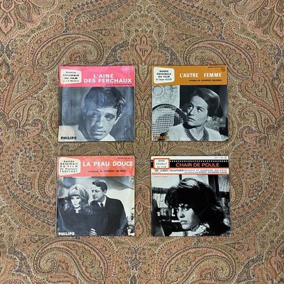 BOF 4 disques Ep - Bandes originales de films de Georges Delerue

VG+ à EX; VG+ à...