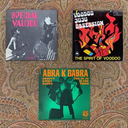 MUSIQUE DU MONDE 3 disques 45 T - Afro/Psyché/Funk

VG à EX (écriture au dos); VG+...