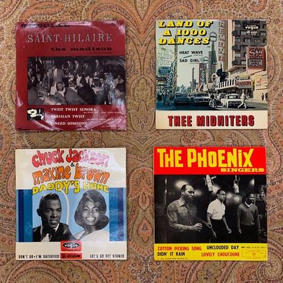 Soul/ R&B 4 disques Ep - Soul/Rythmes & Blues

VG à EX (pochette découpée); VG+ à...