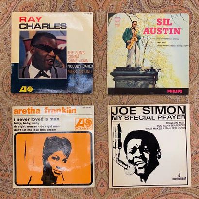 Soul/ R&B 4 disques Ep - Soul/Rythmes & Blues

VG+ à EX; VG+ à EX