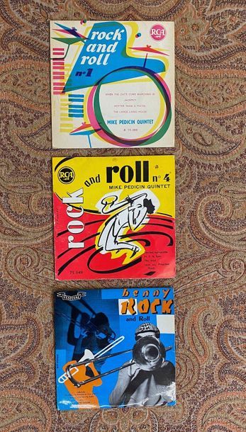 50/60's 3 disques Ep - Rock & Roll

VG+ à EX; VG+ à EX