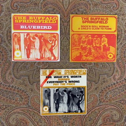 50/60's 3 disques Ep/45 T - The Buffalo Springfield

VG à EX (écriture); VG+ à E...