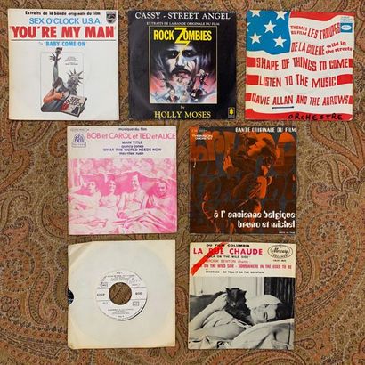 BOF 7 x Ep/7'' - Original Soundtracks for foreign movies

VG to EX; VG to EX