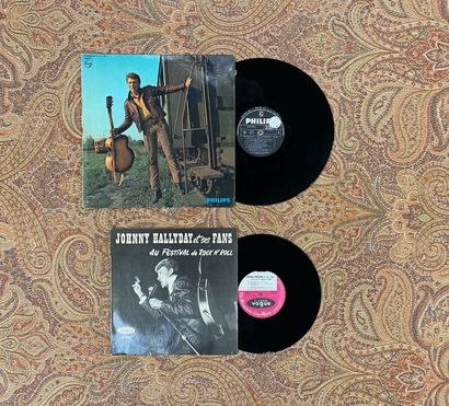 FRANCAIS 2 disques (1 x 33 T et 1 x 25 cm) - Johnny Hallyday

VG; VG