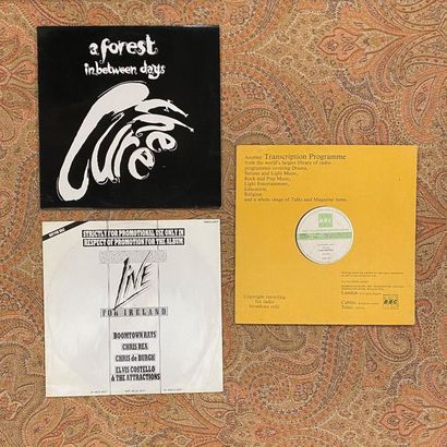 POP ROCK 3 disques 33T/maxi 45 T - New Wave/Punk, dont "Radio Show" de The Motels...