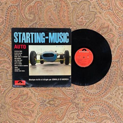 Expérimentale 1 disque 33 T - Expérimentale Jazz "Starting Music Auto", de Oswald...