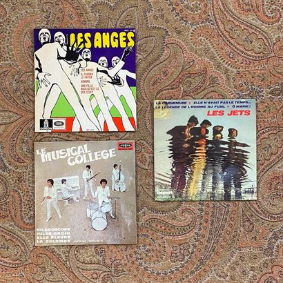 FRANCAIS 3 x Eps - 60's Bands

VG+ to EX; VG+ to EX

Psych/Mod
