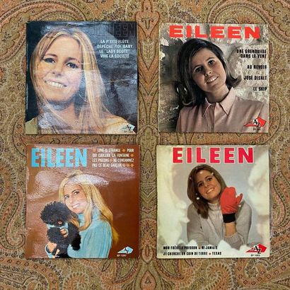 FRANCAIS 4 disques Ep - Eileen 

VG à EX; VG à EX