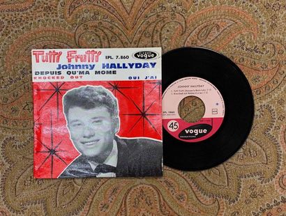 Johnny HALLYDAY 1 x Ep - Johnny Hallyday "Tutti Frutti"

EPL7860, Vogue

VG+ (writing);...