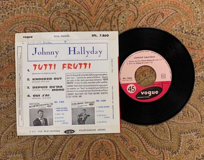 Johnny HALLYDAY 1 disque Ep - Johnny Hallyday "Tutti Frutti"

EPL7860, Vogue

VG+...