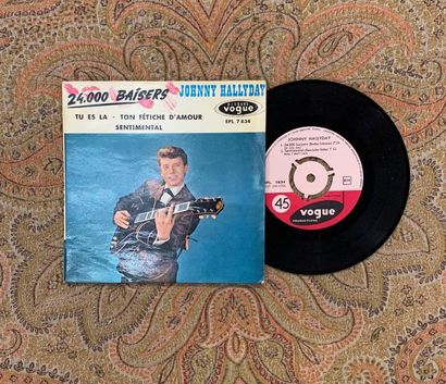 Johnny HALLYDAY 1 disque Ep - Johnny Hallyday "24000 baisers"

EPL7834, Vogue

VG+...
