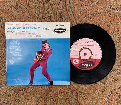 Johnny HALLYDAY 1 disque Ep - Johnny Hallyday "vol.2"

EPL7755, Vogue

EX; EX (c...