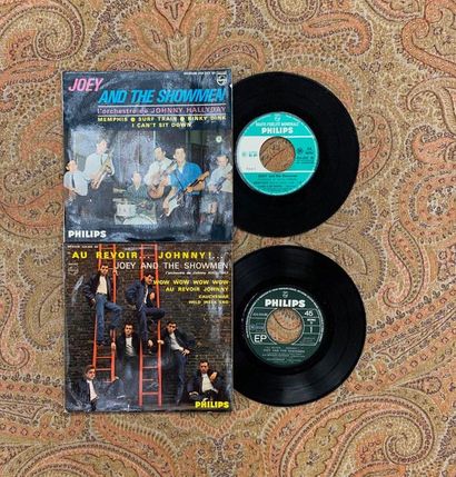 Johnny HALLYDAY 2 disques Ep - Joey & the showmen

VG+ à EX (écriture au dos); VG+...