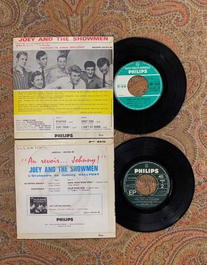 Johnny HALLYDAY 2 disques Ep - Joey & the showmen

VG+ à EX (écriture au dos); VG+...