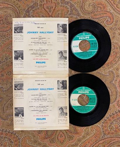 Johnny HALLYDAY 2 disques Ep - Johnny Hallyday "Excuse-moi partenaire"

43830,Philips

VG...