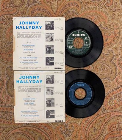 Johnny HALLYDAY 2 disques Ep - Johnny Hallyday "Entre mes mains"

437439BE, Philips

VG...
