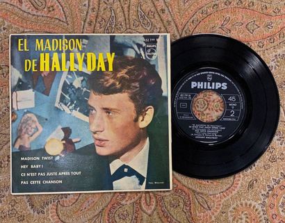 Johnny HALLYDAY 1 x Ep - Johnny Hallyday "El Madison"

432799BE, Philips, Black vinyle

Spanish...