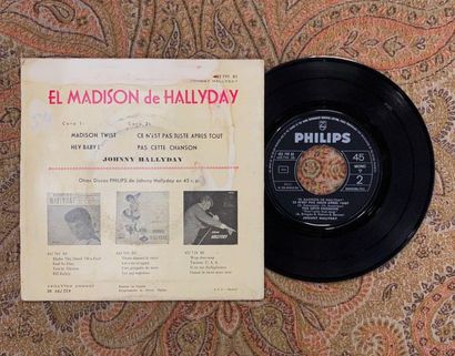 Johnny HALLYDAY 1 disque Ep - Johnny Hallyday "El Madison"

432799BE, Philips, vinyle...