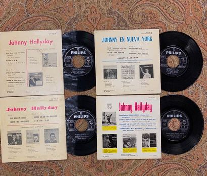 Johnny HALLYDAY 4 disques Ep - Johnny Hallyday

Philips

Pressages espagnols

VG+...