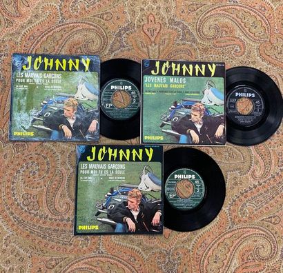 Johnny HALLYDAY 3 disques Ep - Johnny Hallyday "Les mauvais garçons"

434905BE, Philips

Dont...
