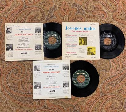 Johnny HALLYDAY 3 disques Ep - Johnny Hallyday "Les mauvais garçons"

434905BE, Philips

Dont...