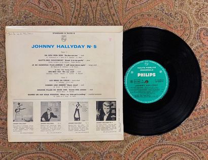 Johnny HALLYDAY 1 x 10'' - Johnny Hallyday "Da Dou Ron Ron, n°5" 

B76576, Philips

VG+...