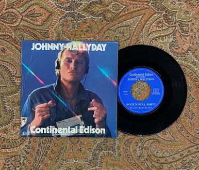Johnny HALLYDAY 1 x 7'' promo - Johnny Hallyday 

Continental Edison

VG (scotch...