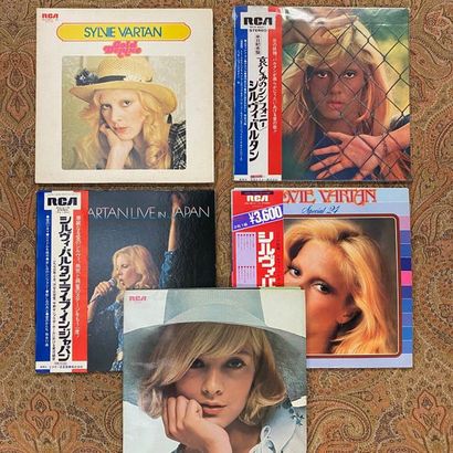 SYLVIE VARTAN 5 x Lps - Sylvie Vartan

Japanese Pressings

VG+ to EX; VG+ to EX (some...