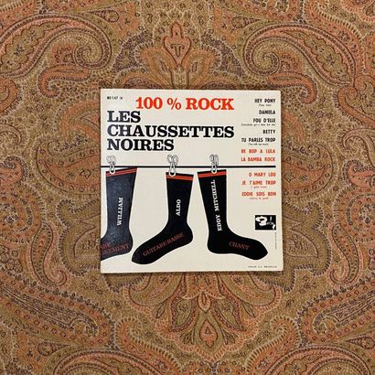EDDY MITCHELL 1 x 10 '' - Les Chaussettes Noires (Eddy Mitchell) "100% Rock", with...