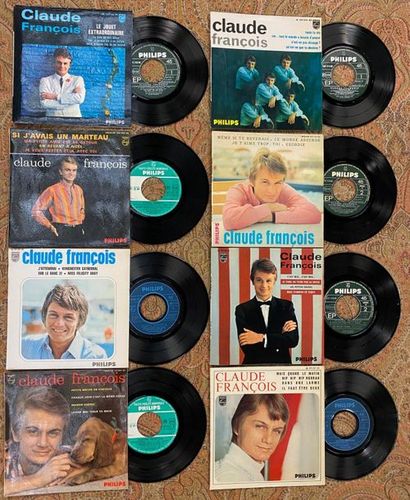 CLAUDE FRANCOIS 22 disques Ep/45 T - Claude François

VG à EX; VG à EX

Variantes...