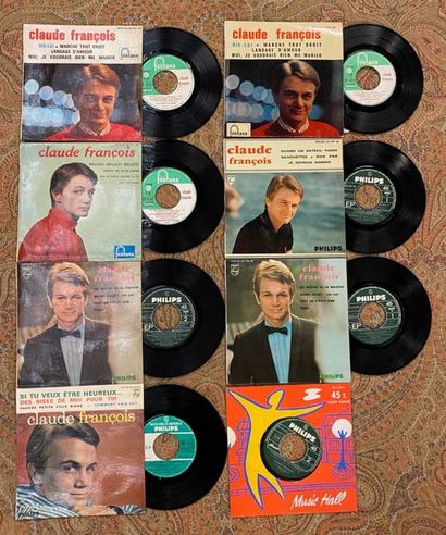CLAUDE FRANCOIS 22 x Ep/7'' - Claude François

VG to EX; VG to EX

Different covers...