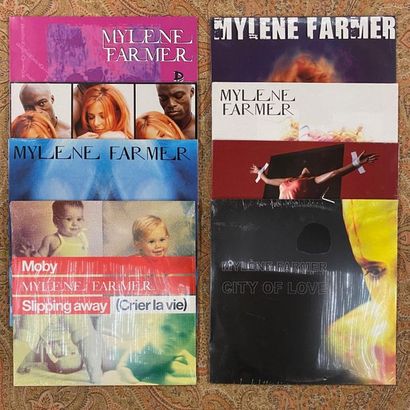 Mylène Farmer 8 disques maxi 45 T - Mylène Farmer

EX à NM; EX à NM