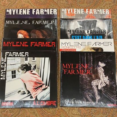 Mylène Farmer 8 disques maxi 45 T - Mylène Farmer

NM; NM