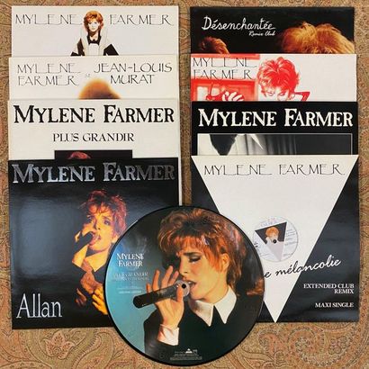 Mylène Farmer 9 disques maxi 45 T (dont 1 x Picture disc) - Mylène Farmer

Pressages...