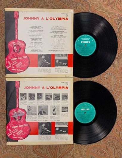 Johnny HALLYDAY 2 disques 33 T - Johnny Hallyday "Johnny à l'Olympia"

B77397L, Philips

VG+...